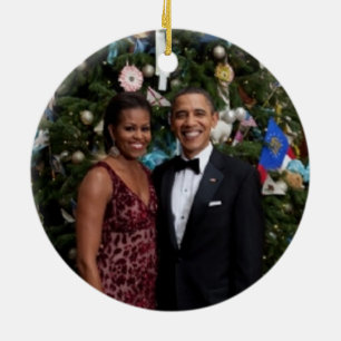 Barack & Michelle 2010 - Ornament