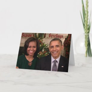Barack & Michelle 2012WA-Greeting Card