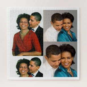 BARACK & MICHELLE OBAMA JIGSAW PUZZLE