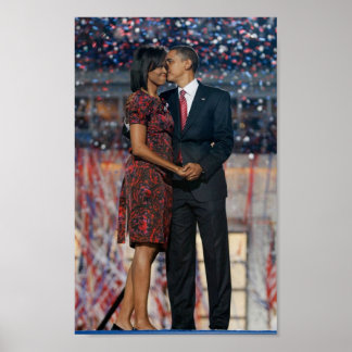 BARACK & MICHELLE OBAMA POSTER