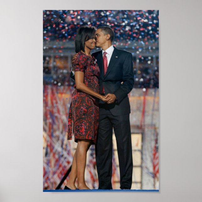 BARACK & MICHELLE OBAMA POSTER (Front)