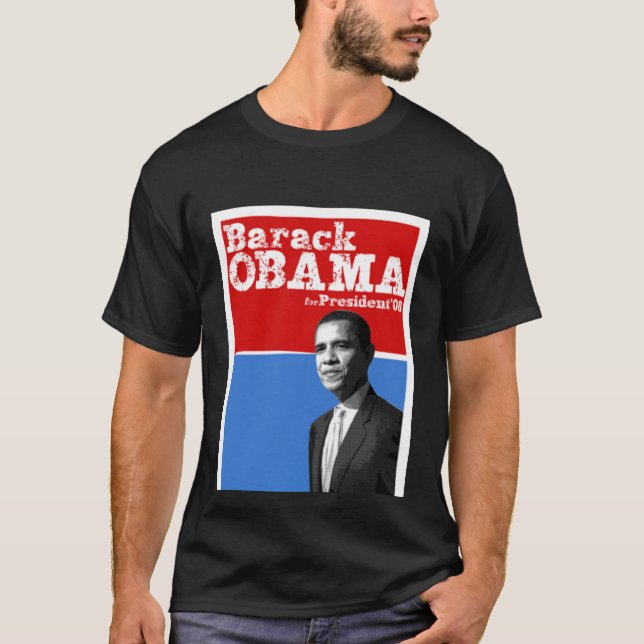 BARACK OBAMA '08 T-Shirt (Front)
