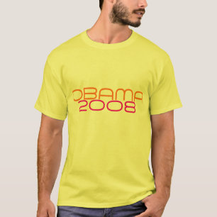 Barack Obama 2008 Neon Design T-Shirt