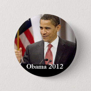 Barack Obama 2012 6 Cm Round Badge