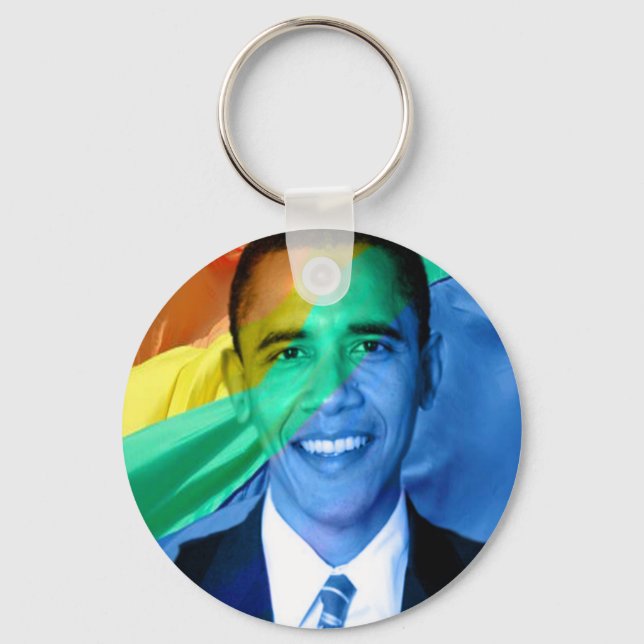 Barack Obama 2012 Key Ring (Front)