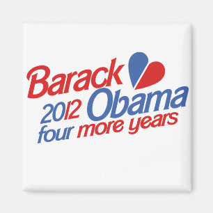 Barack Obama 2012 Magnet