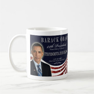 Barack Obama 2013 Inauguration Commemorative Mug