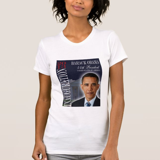 Barack Obama 2013 Inauguration Tee Shirt (Front)