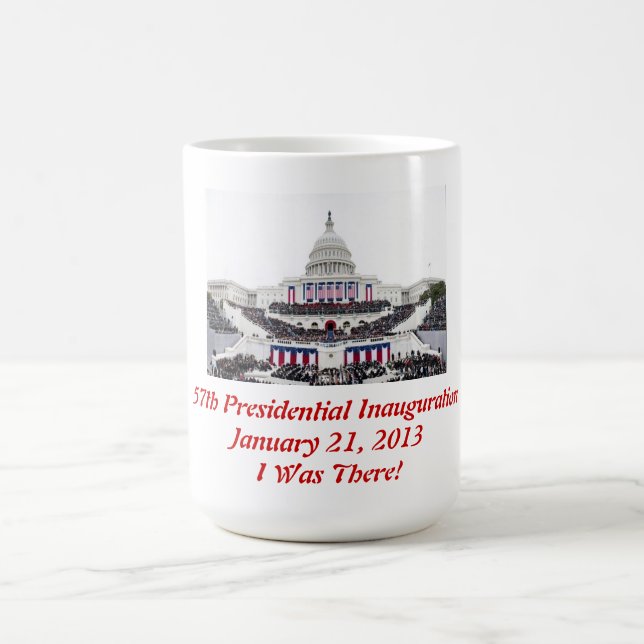Barack Obama 2nd Inauguration"I Was There" - Mug (Center)