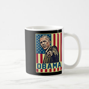 Barack Obama 44th Usa President Pop Art Vintage Us Coffee Mug