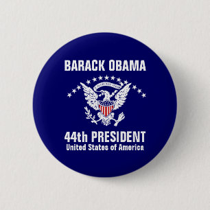 Barack Obama 6 Cm Round Badge