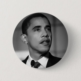barack obama 6 cm round badge