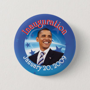 Barack Obama 6 Cm Round Badge