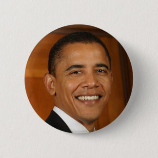 Barack Obama 6 Cm Round Badge