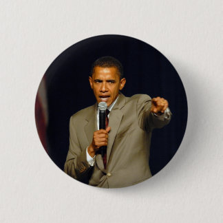 Barack Obama 6 Cm Round Badge