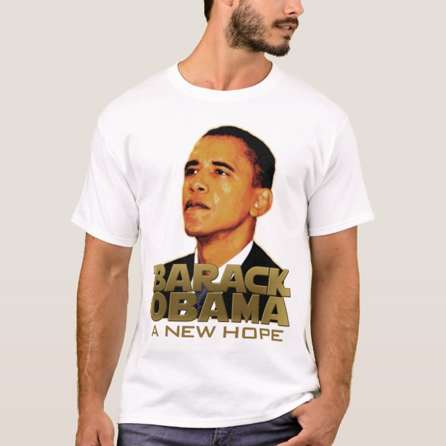 Barack Obama: A New Hope T-Shirt (Front)