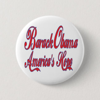 Barack Obama America's Hope 6 Cm Round Badge