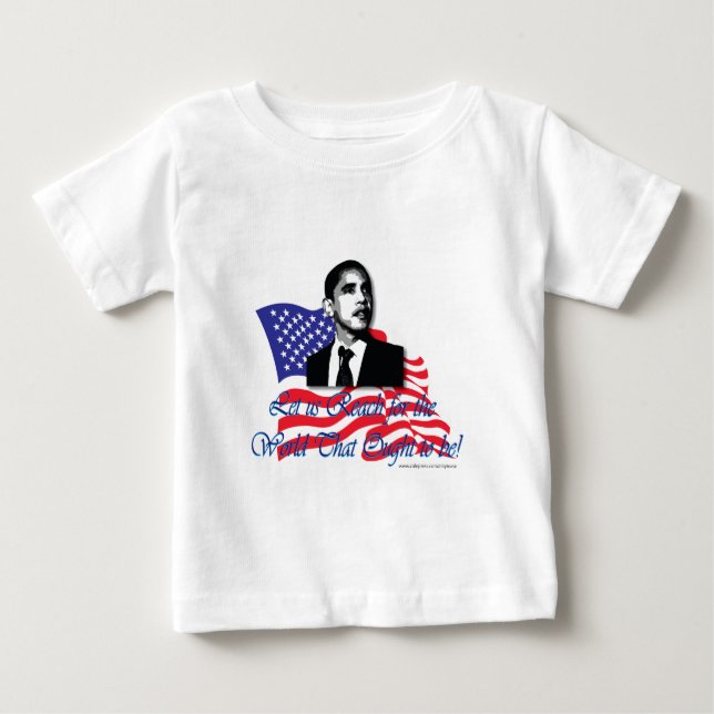 Barack Obama Baby T-Shirt (Front)