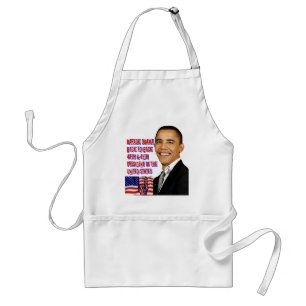 Barack Obama,Back To Back_ Standard Apron
