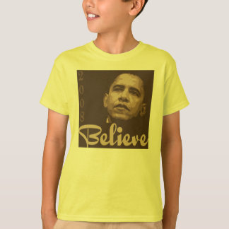 Barack Obama Believe Kid's T-shirt