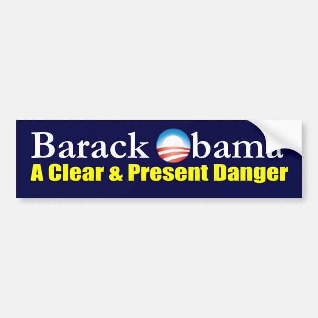Barack Obama Bumper Sticker (Front)
