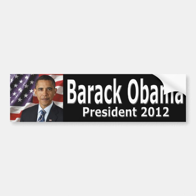 Barack Obama Bumper Sticker (Front)