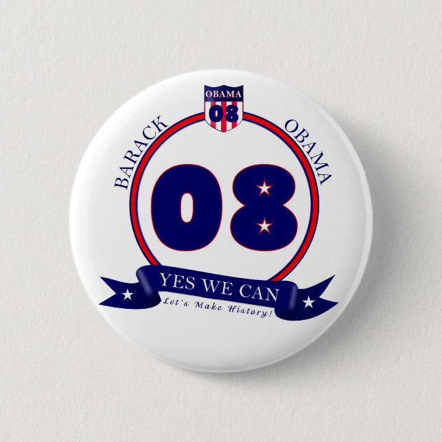 Barack Obama Button (Front)