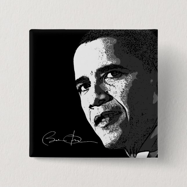 Barack Obama - Button (Front)