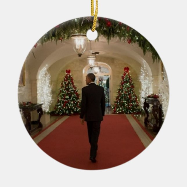 Barack Obama Christmas - Ornament (Front)