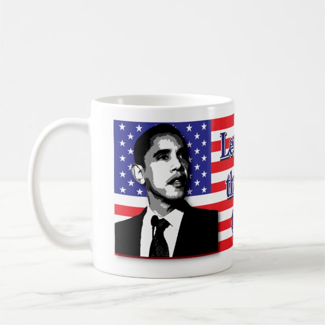 Barack Obama Coffee Mug (Left)