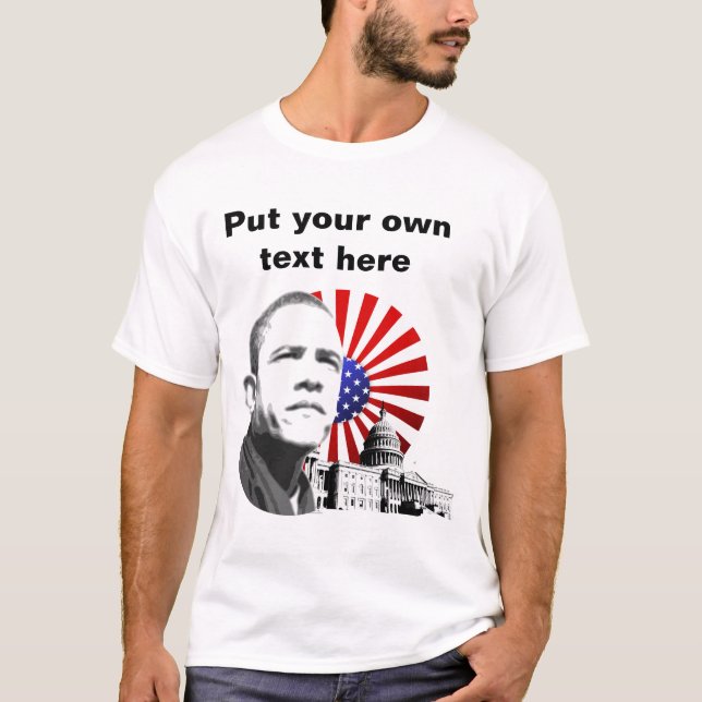 Barack Obama - Customisable T-Shirt (Front)