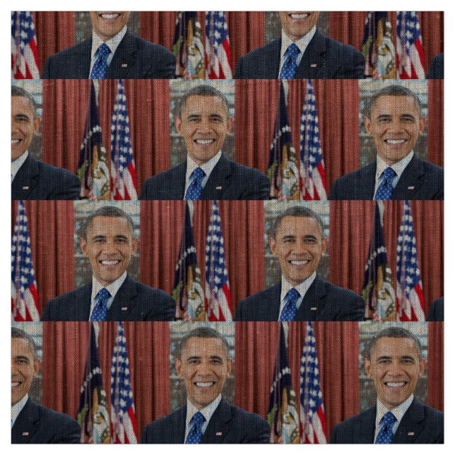 Barack Obama Fabric (Swatch)