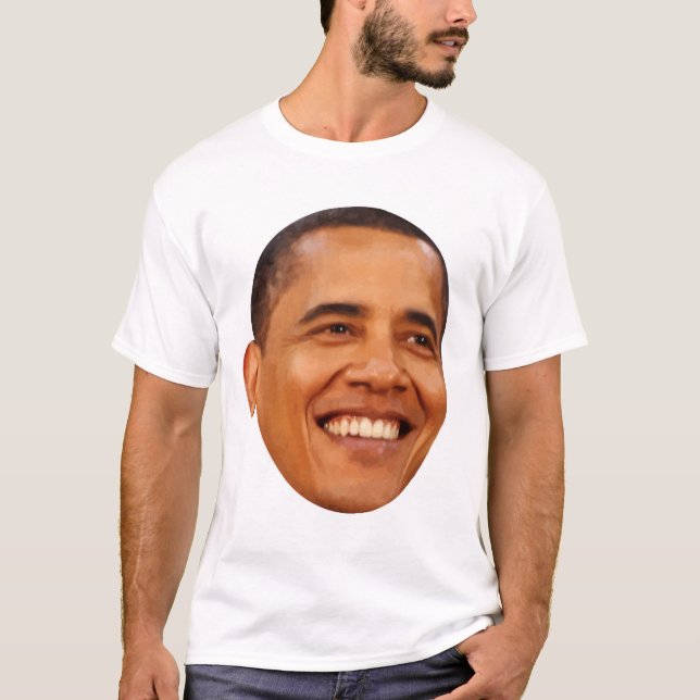 Barack Obama FACE 4 T-Shirt (Front)