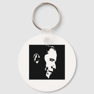 Barack Obama Face Key Ring