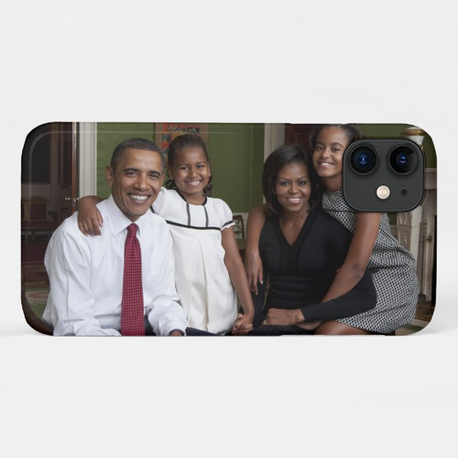 Barack Obama & Family Case-Mate iPhone Case (Back (Horizontal))
