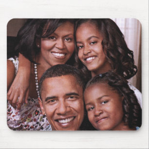 Barack Obama, Family Love_Mousepad Mouse Mat