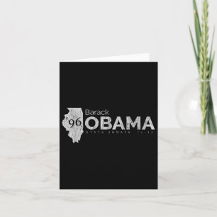 Barack Obama For Illinois Senate 13th District Card