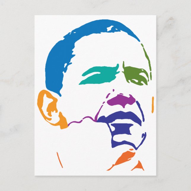 Barack Obama for President 2012 Postcard (Front)