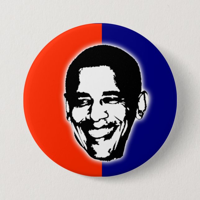 Barack Obama for President 7.5 Cm Round Badge (Front)