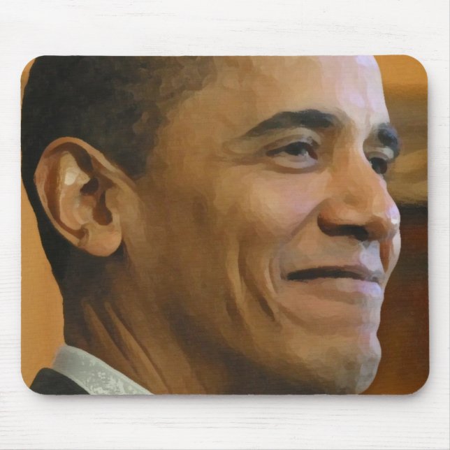 Barack Obama for President! Mouse Mat (Front)