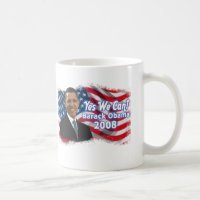 Barack Obama for President Mug