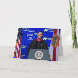 Barack Obama - Graduation Card-M Card