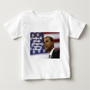 Barack Obama heart of passion Baby T-Shirt