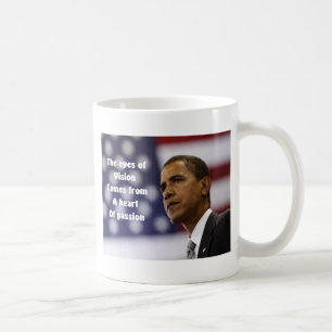 Barack Obama heart of passion Coffee Mug