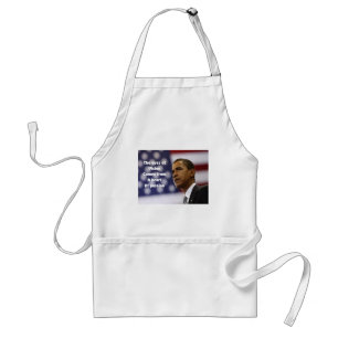 Barack Obama heart of passion Standard Apron