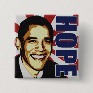 Barack Obama Hope Button