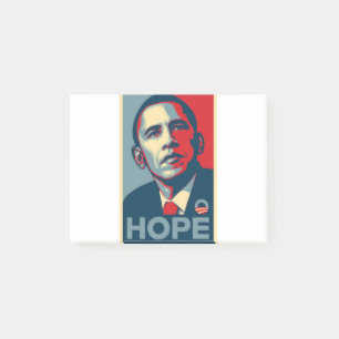 Barack Obama Hope Poster Post-it Notes