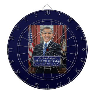 Barack Obama Inauguration 2013 Dartboard