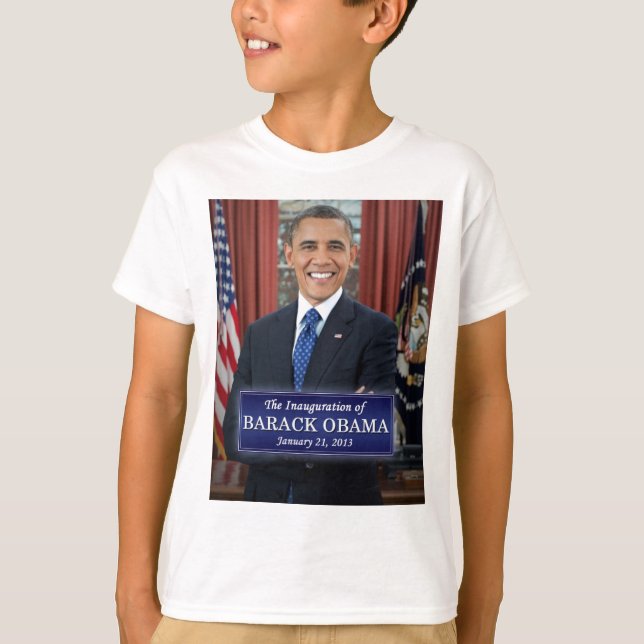 Barack Obama Inauguration 2013 T-Shirt (Front)