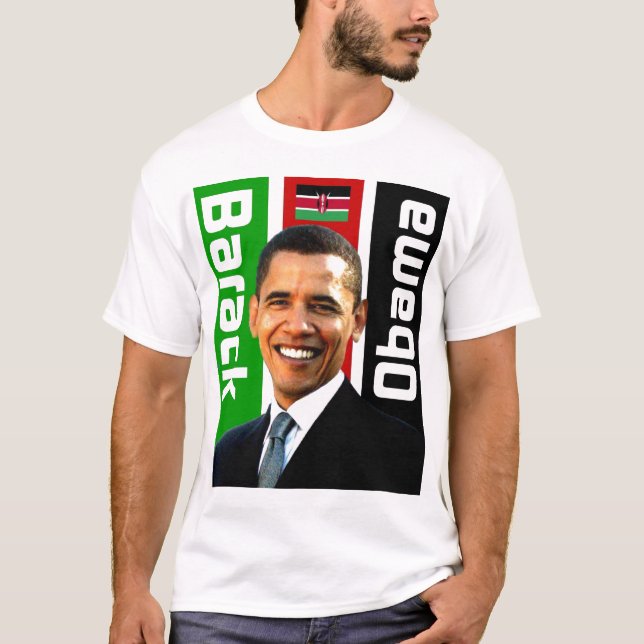 Barack Obama Kenyan Heritage Tee (Front)
